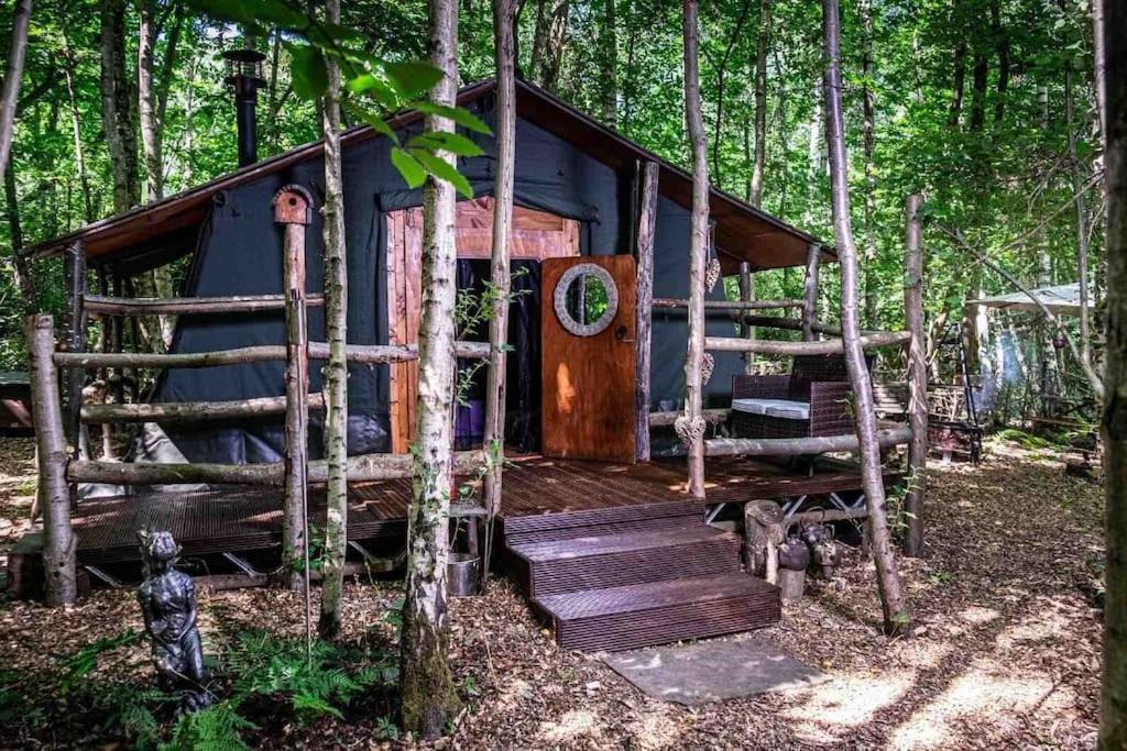 Cosy Woodland Romantic Retreat With Log Fires And Nature Sturry Exteriör bild
